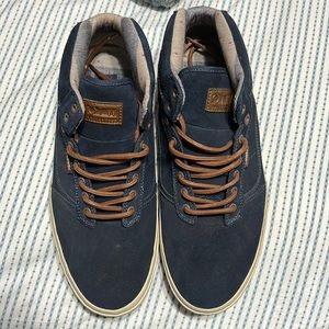Navy blue vans mid top navy blue nubuck OTW collection